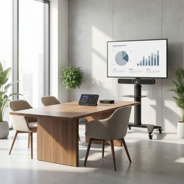 Logitech MeetUp 2 with 43