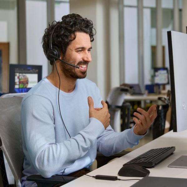 HP Poly Mission 420 office headset