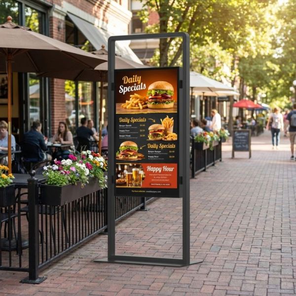 Tótem de vídeo outdoor Kimex 55