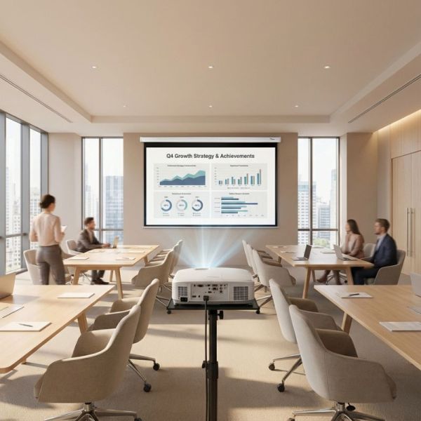 Optoma DS-3100PMG+ wall ceiling mount screen