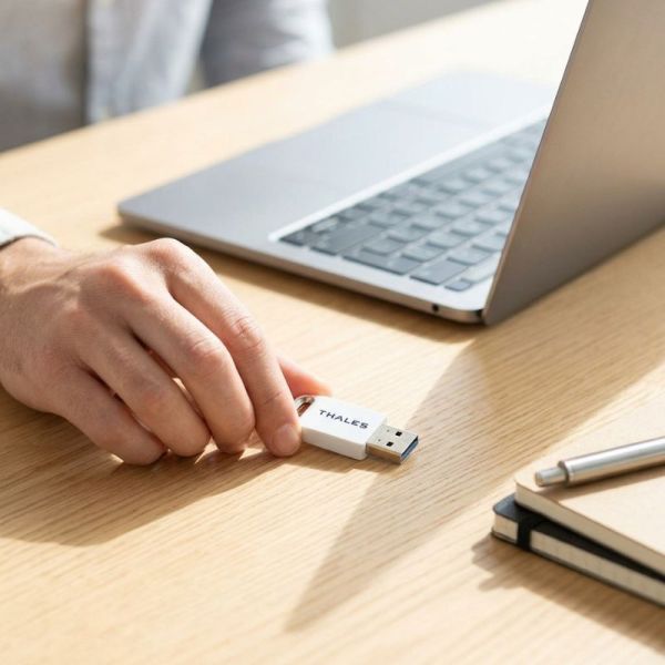 Thales eToken FIDO USB-A authentication token for Azure

