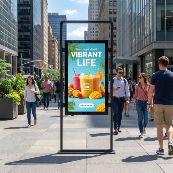 Pantalla publicitaria outdoor Kimex 55