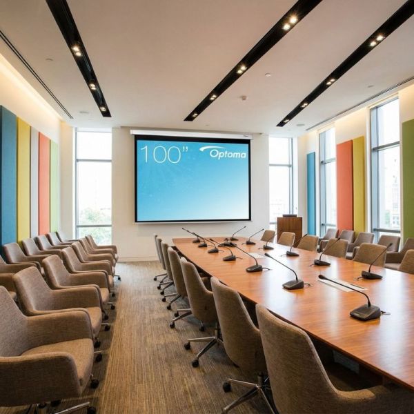 Optoma DS-3100PMG+ pull down projector screen