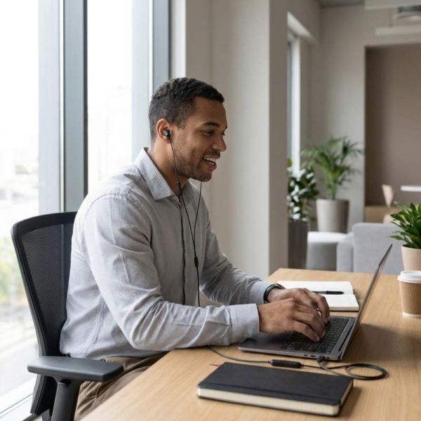 Lenovo 4XD1J77351 USB-C in-ear headset