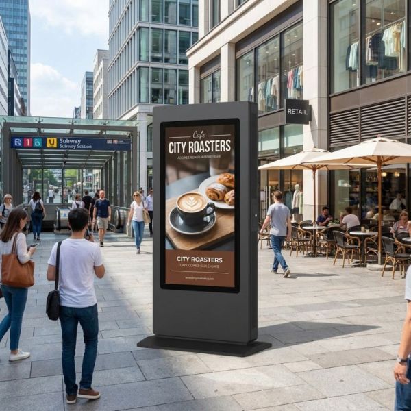 Tótem de vídeo LED outdoor Kimex 65 pulgadas