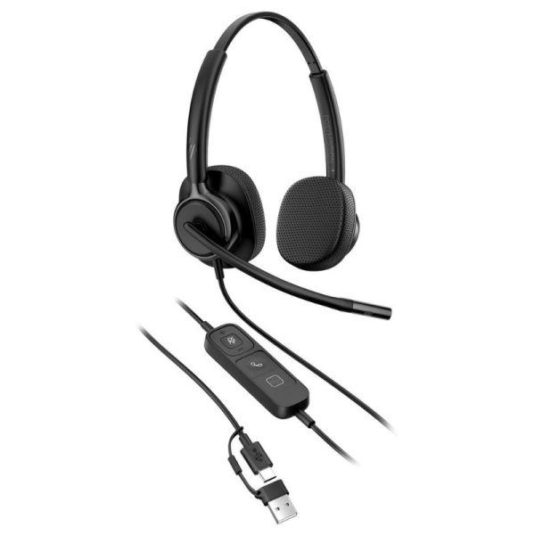 HP Poly Mission 425 wired business headset
