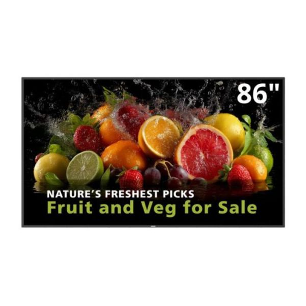 Philips 86BDL5050D airport display