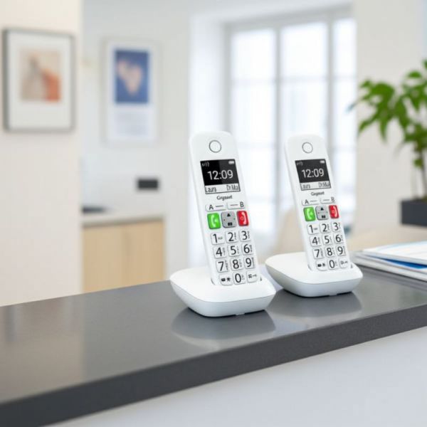 Gigaset E290 Duo dual-handset cordless phone system