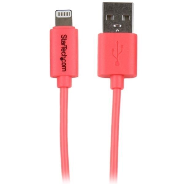 Cavo USB Apple a connettore Lightning da 8 pin per ricarica iPhone 5 / Ipad air / Ipod da 1m - rosa