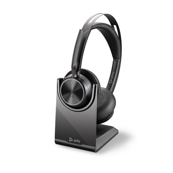 Poly Voyager Focus 2 USB-C + soporte de carga