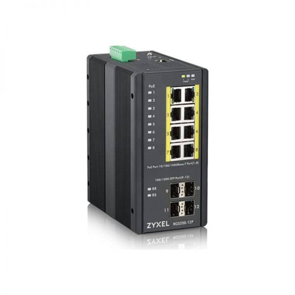 Zyxel RGS200-12P Switch robusto gestionable