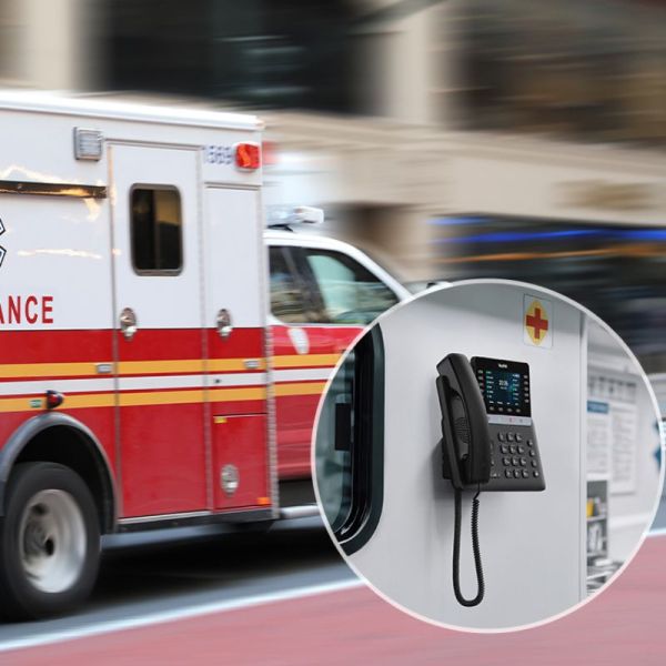 Yealink T74LTE emergency communication desk phone