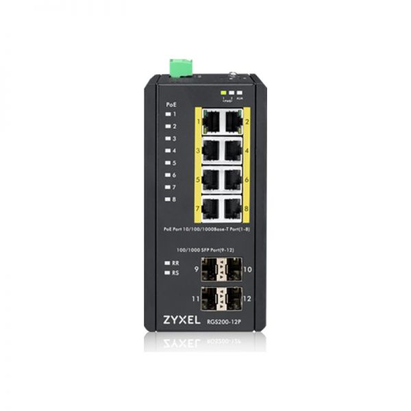 Zyxel RGS200-12P Switch robusto gestionable