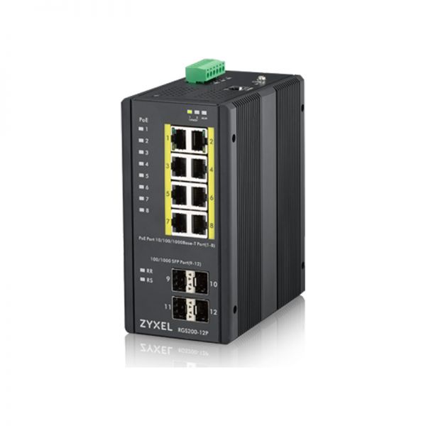 Zyxel RGS200-12P Switch robusto gestionable