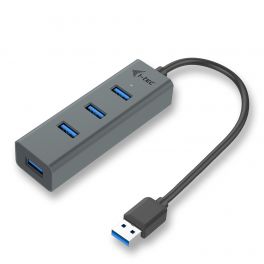 i-tec Metal USB 3.0 HUB con 4 puertos sin adaptador de corriente