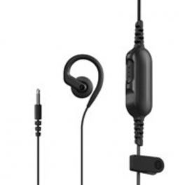 Motorola TLK25 G-Shape Earpiece with PTT (Long Wire)