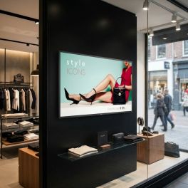 Philips 55BDL4002H en escaparate comercial