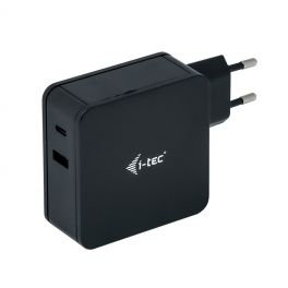 i-tec CHARGER-C60WPLUS cargador de dispositivo móvil Interior Negro