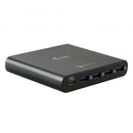 i-tec Universal Charger USB-C Power Delivery + 4x USB-A QC 3.0, 80 W