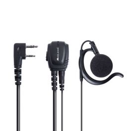 Auricular Walkie Talkie,Auriculares Auriculares bidireccionales para auriculares  Walkie Talkie para diseño aerodinámico Kenwood