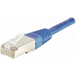 Cable RJ45 CAT 6 FTP 0,5m Azul