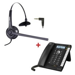 Alcatel Temporis IP301G + Auricular Freemate DH037 + fuente alimentación externa