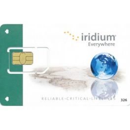 Tarjeta SIM prepago con activación Iridium