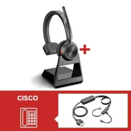 Plantronics Savi 7210 Office Mono con descolgador electrónico para Cisco