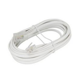 Cable de extensión RJ11 / RJ45 blanco