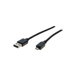 Cable USB-A a micro B 2.0 negro
