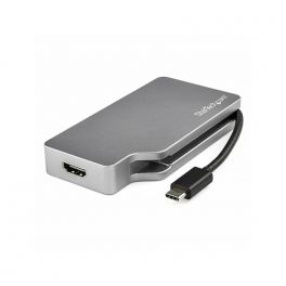 Docking Station USB-C - Adaptador Multivídeo USB tipo C a HDMI, USB Tipo C a DVI, USB Tipo C a VGA, USB Tipo C a Mini DP 4K