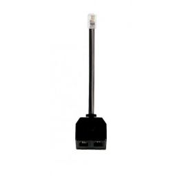 Cable doble escucha auriculares dect Plantronics