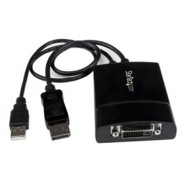 Adaptador de Vídeo DisplayPort a DVI - Conversor DP++ - Doble Enlace - Activo