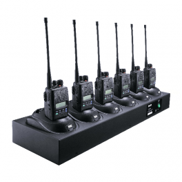 Cargador Entel CSBHX de 6 posiciones para la serie HX400