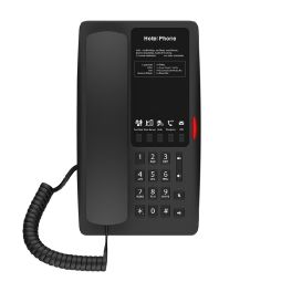 Fanvil H4 teléfono IP para hotel- Negro