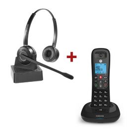 Cerveza Más grande Injusticia Motorola-Dect - Oferta teléfono Inalámbrico con auriculares |Onedirect.es