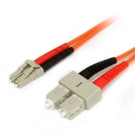 Cavo patch duplex in fibra multimodale 62,5/125 3 m LC/SC - LSZH