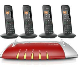 Fritz Box 7490 International + 4 Gigaset C570HX
