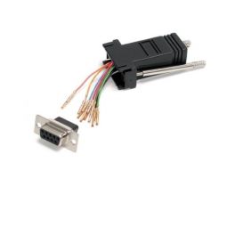 Adattatore Modulare seriale DB9 a RJ45 - F/F