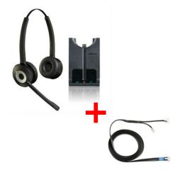 Auricular GN920 duo + descolgador electrónico para Siemens