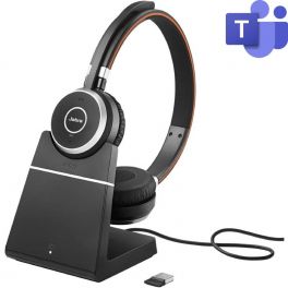 Jabra Evolve 65 MS Duo SE - Con base de carga