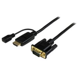 Cavo Convertitore attivo HDMI a VGA - Adattatore HDMI a VGA M/M - 1920x1200 / 1080p da 3m