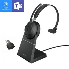 Jabra Evolve2 65 MS Mono USB-C con base de carga