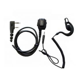 Micro-auricular ergonómico para Kenwood 2 pins + Auricular gancho