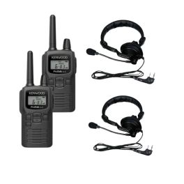 Pack 2x Kenwood PKT-300E + 2x microcascos