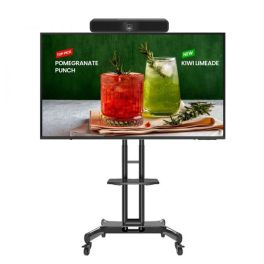 Pack Logitech & Samsung - pantalla 4K 55'' + cámara + soporte