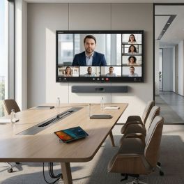 MAXHUB 65 inch display with XBar V70 conferencing kit