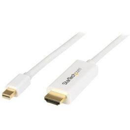Cavo convertitore adattatore Mini DisplayPort a HDMI - mDP a HDMI da 2m - 4K bianco