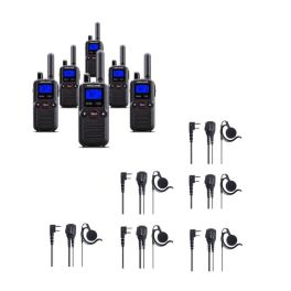 Pack de 6 Midland BR180 + 6 Micro auricular BA21 