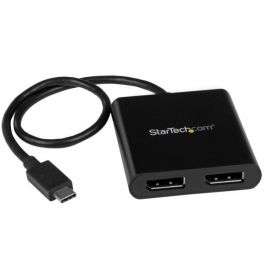 Adattatore Splitter MST Hub - USB-C a 2 porte DisplayPort Multi-Monitor
